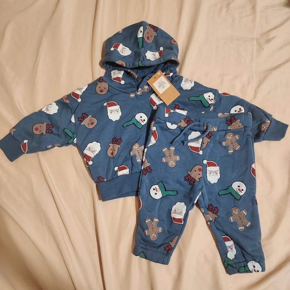 Christmas Terno Hoodie and Pants